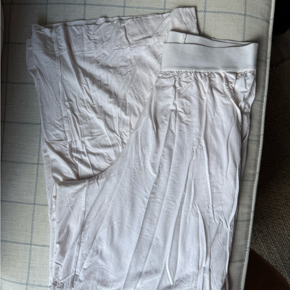 WeWoreWhat Cream Pajama Pants